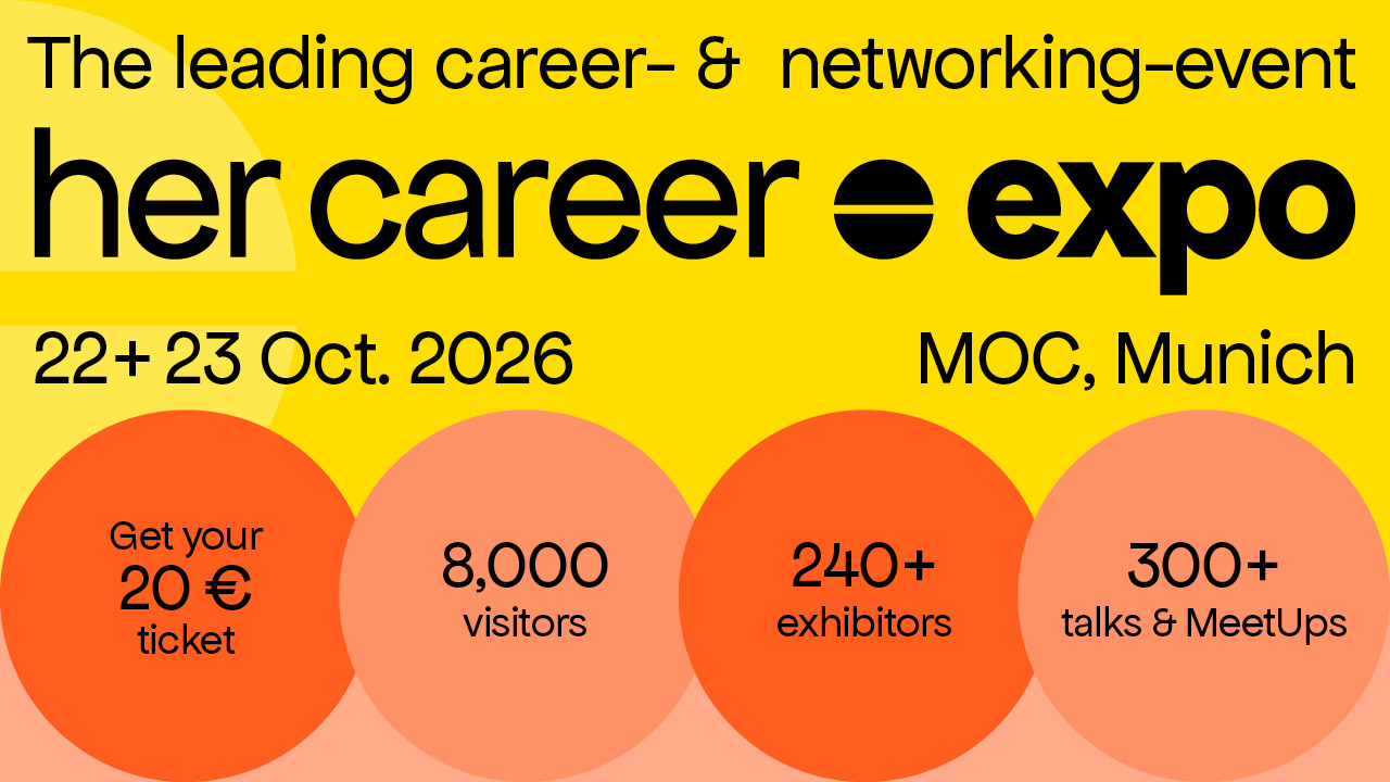 Ticket, visitors on the herCAREER Expo 2026
